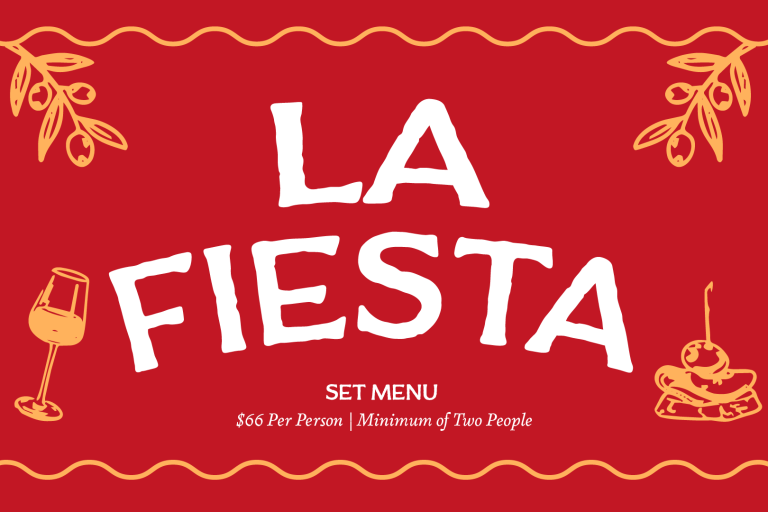 La Fiesta Set Menu